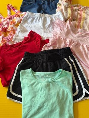 Girl’s Multi Brand Warm Weather Bundle - Size 7/8